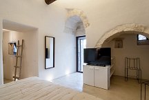 Trullo Silvano_small trullo bedroom